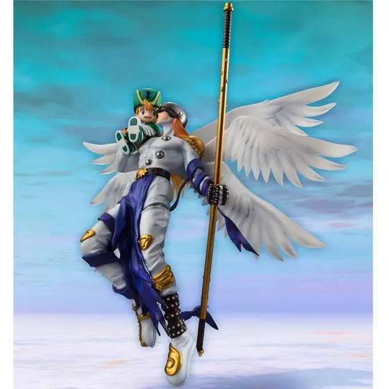 Digimon Adventure G.E.M. Series Angemon &amp; Takaishi Takeru PVC szobor figura 22 cm termékfotó