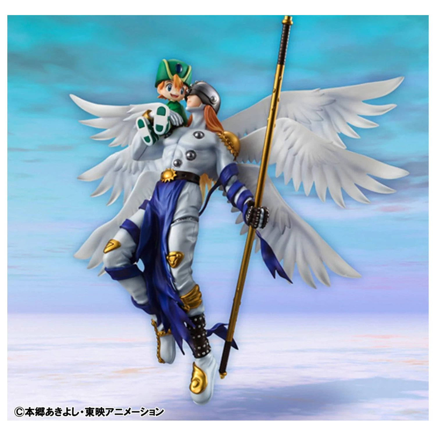 Digimon Adventure G.E.M. Series Angemon & Takeru Takaishi PVC figura 22 cm (Repeat) termékfotó