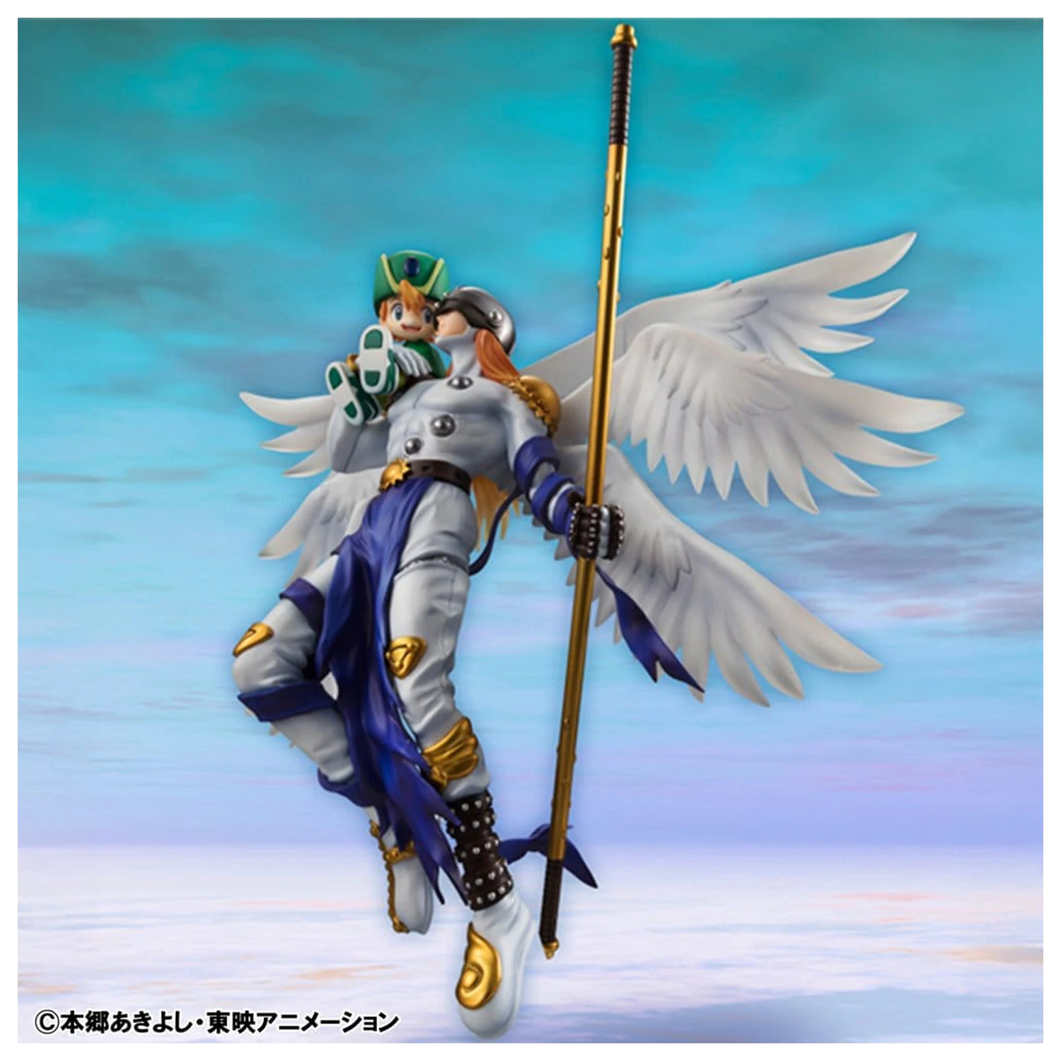 Digimon Adventure G.E.M. Series Angemon & Takeru Takaishi PVC figura 22 cm (Repeat) termékfotó
