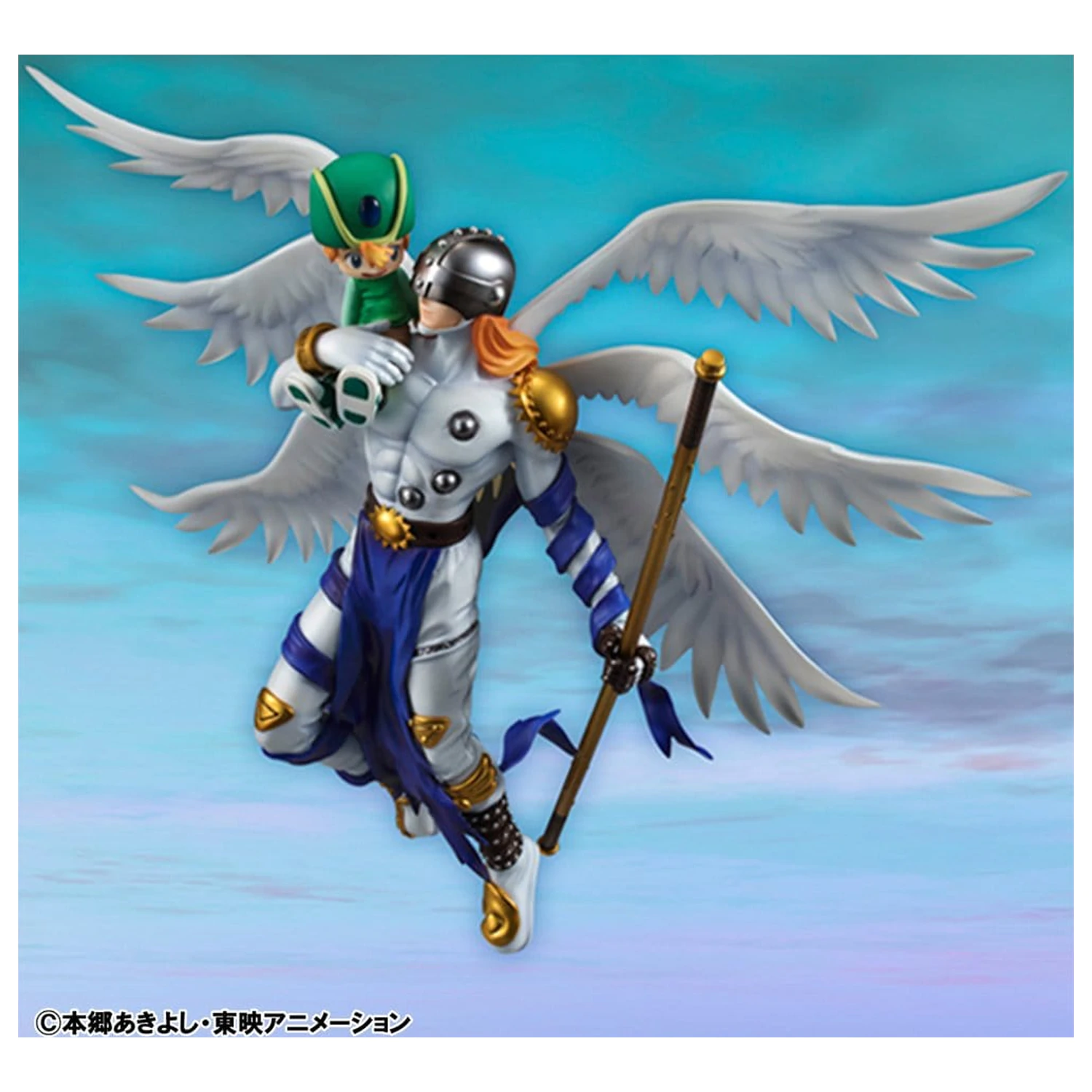 Digimon Adventure G.E.M. Series Angemon & Takeru Takaishi PVC figura 22 cm (Repeat) termékfotó