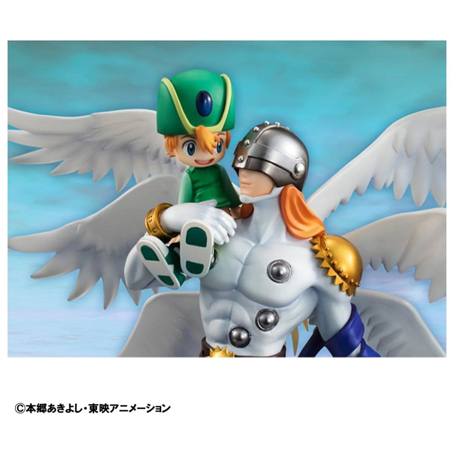 Digimon Adventure G.E.M. Series Angemon & Takeru Takaishi PVC figura 22 cm (Repeat) termékfotó