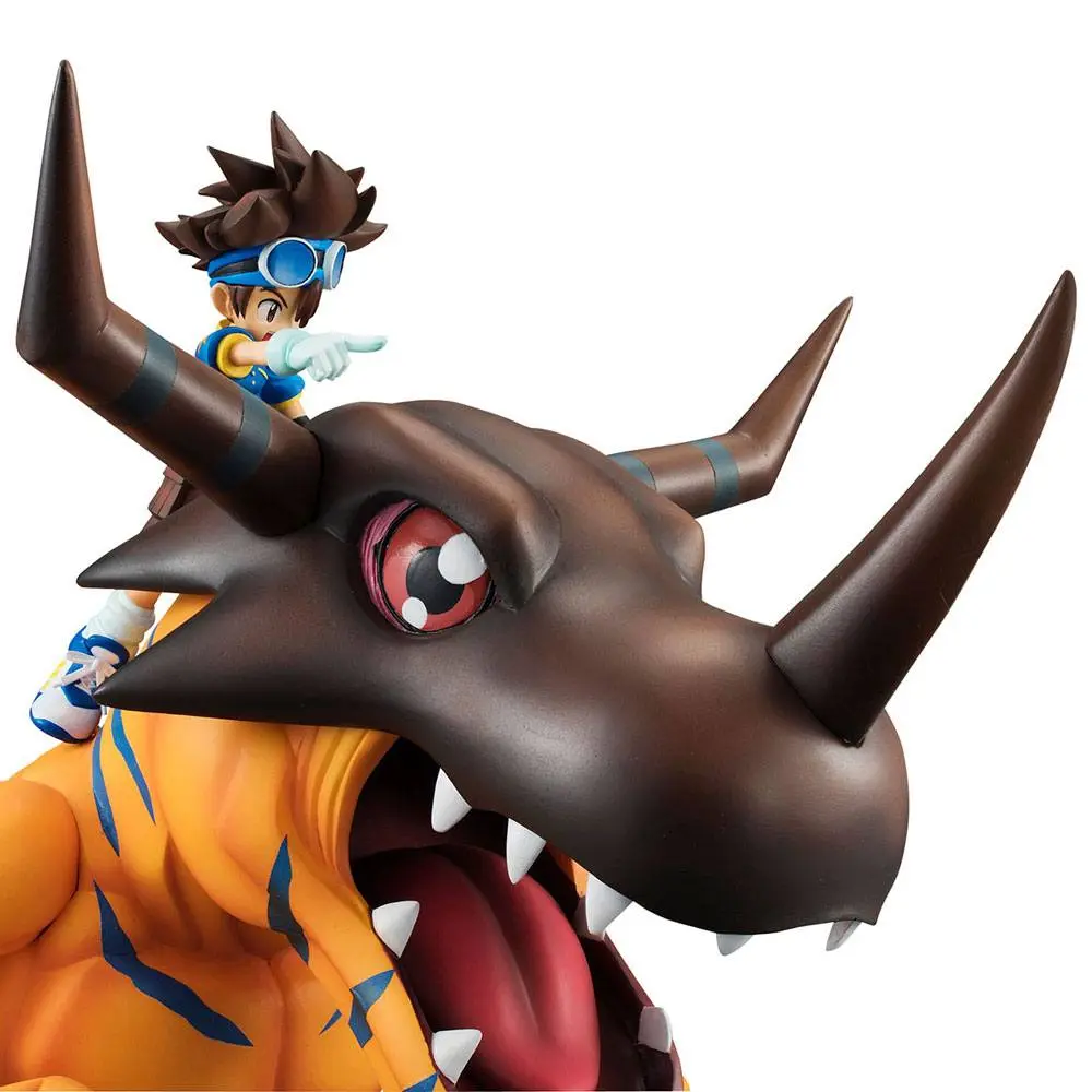 Digimon Adventure G.E.M. Series Greymon &amp; Taichi PVC szobor figura 25 cm termékfotó
