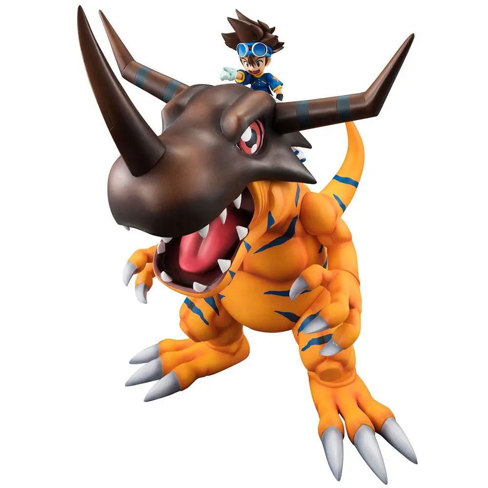 Digimon Adventure G.E.M. Series Greymon &amp; Taichi PVC szobor figura 25 cm termékfotó