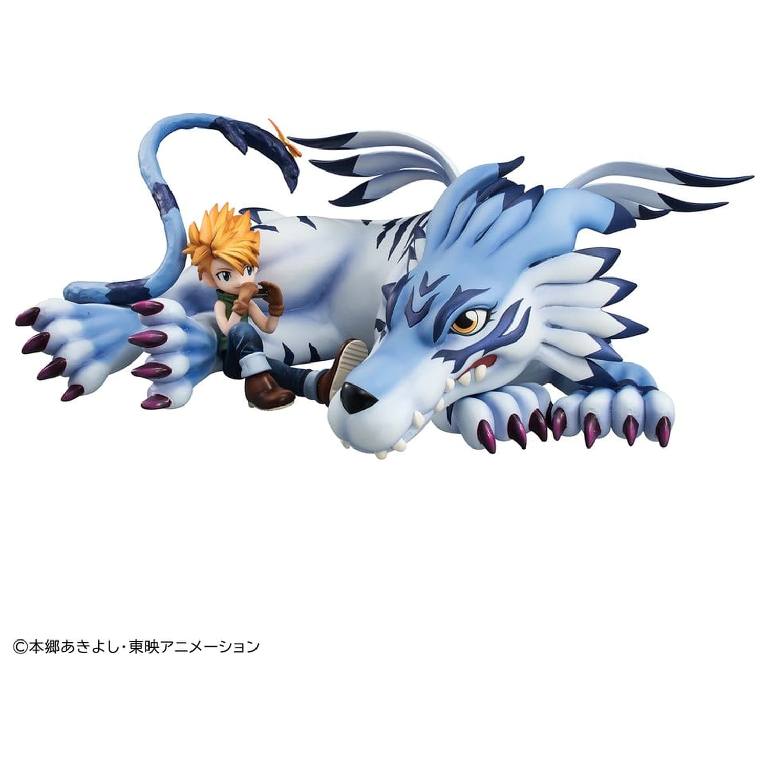 Digimon Adventure G.E.M. Series PVC figura Garurumon & Ishida Yamato 25 cm (Repeat) termékfotó