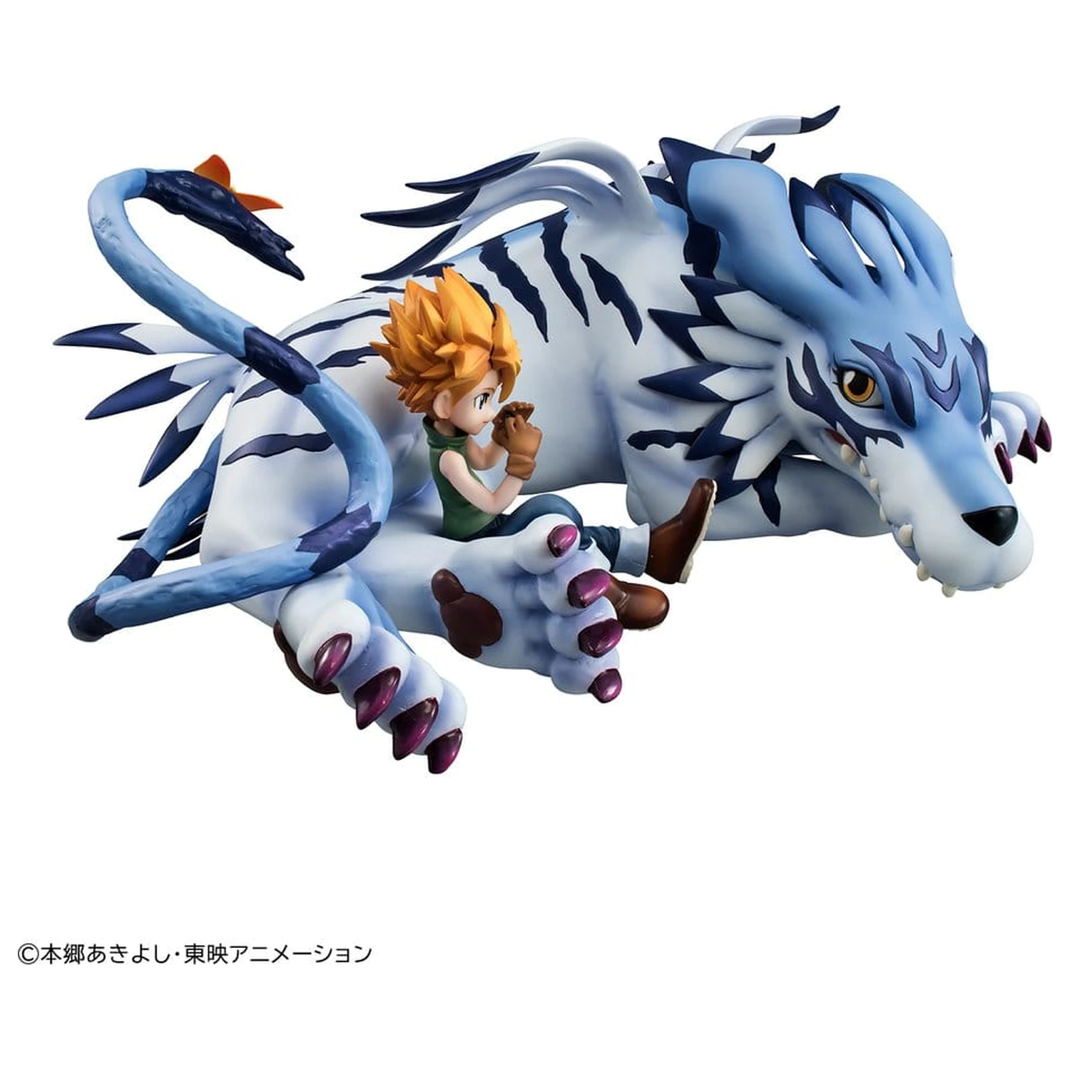 Digimon Adventure G.E.M. Series PVC figura Garurumon & Ishida Yamato 25 cm (Repeat) termékfotó
