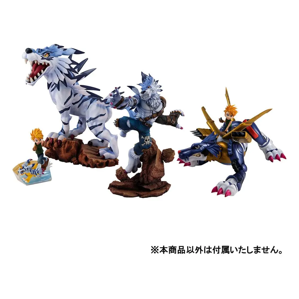 Digimon Adventure G.E.M. Series Were Garurumon PVC szobor figura 25 cm termékfotó