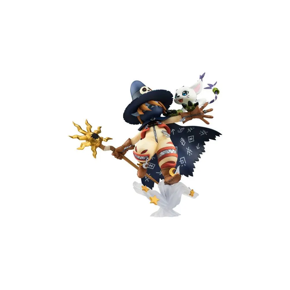 Digimon Adventure G.E.M. Series  Wizardmon &amp; Tailmon PVC szobor figura 18 cm termékfotó