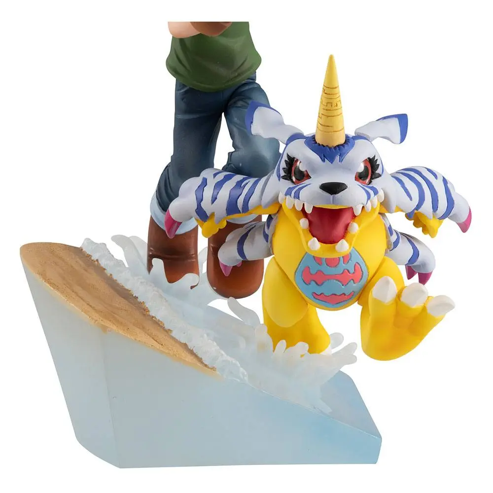 Digimon Adventure G.E.M. Series Yamato Ishida &amp; Gabumon 2022 Ver. PVC szobor figura 12 cm termékfotó