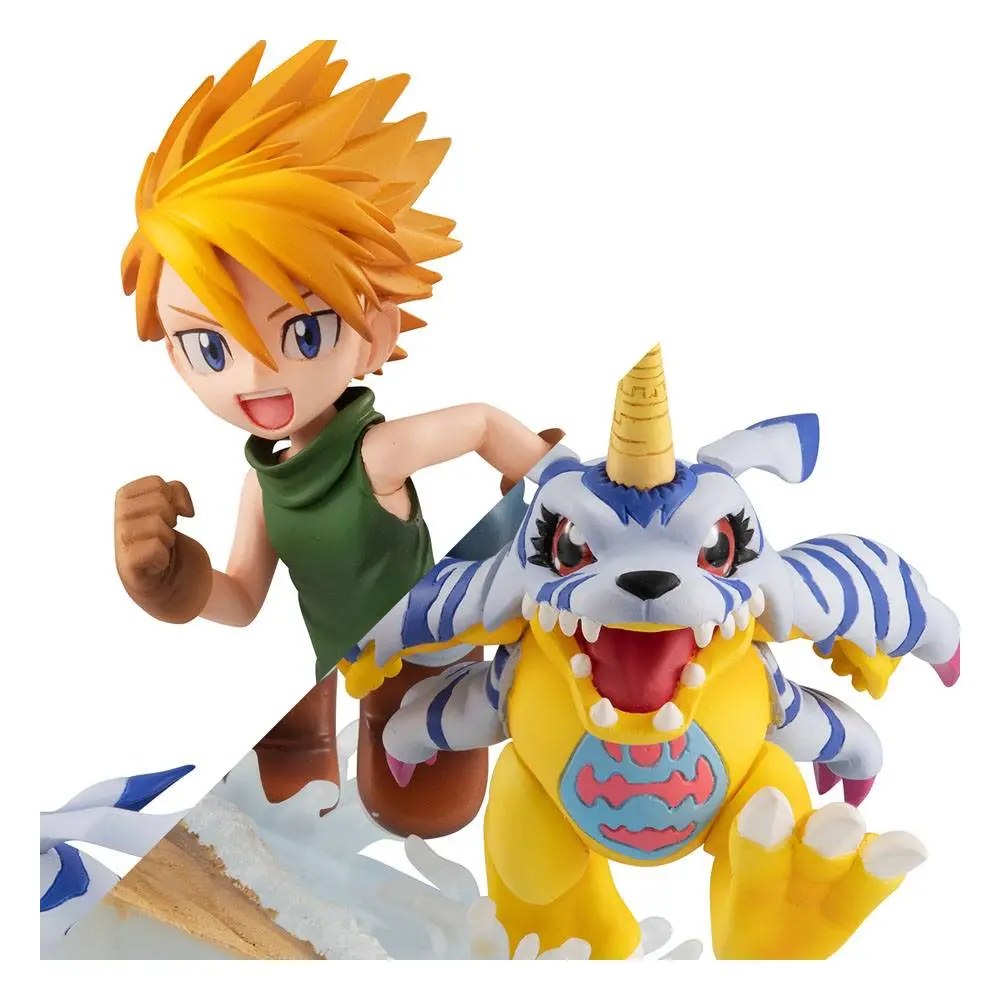 Digimon Adventure G.E.M. Series Yamato Ishida &amp; Gabumon 2022 Ver. PVC szobor figura 12 cm termékfotó