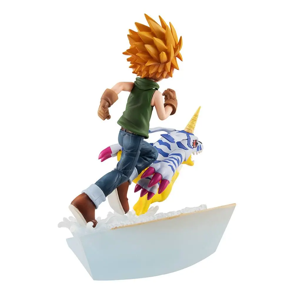 Digimon Adventure G.E.M. Series Yamato Ishida &amp; Gabumon 2022 Ver. PVC szobor figura 12 cm termékfotó