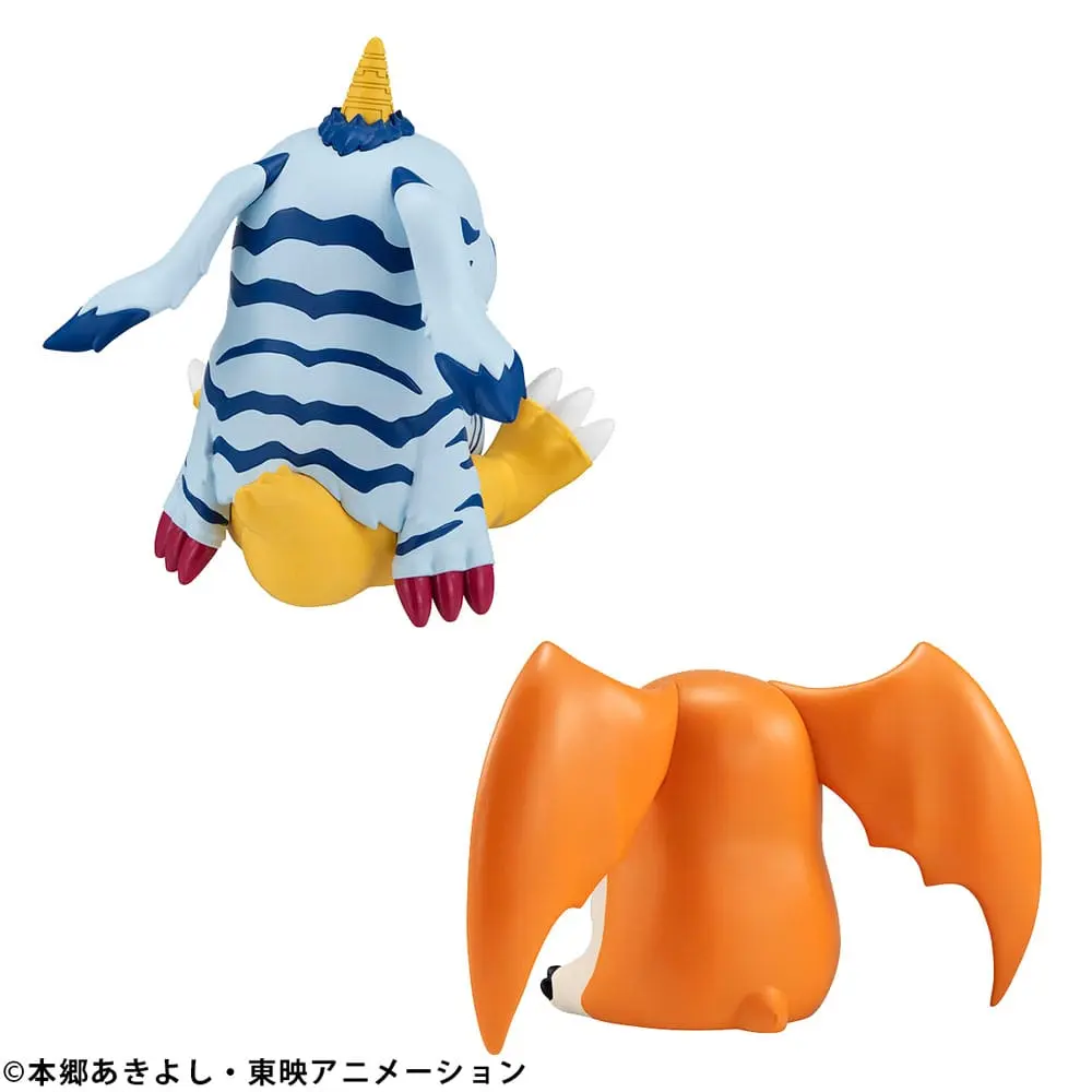 Digimon Adventure Look Up Gabumon &amp; Patamon PVC szobor figura csomag 11 cm termékfotó