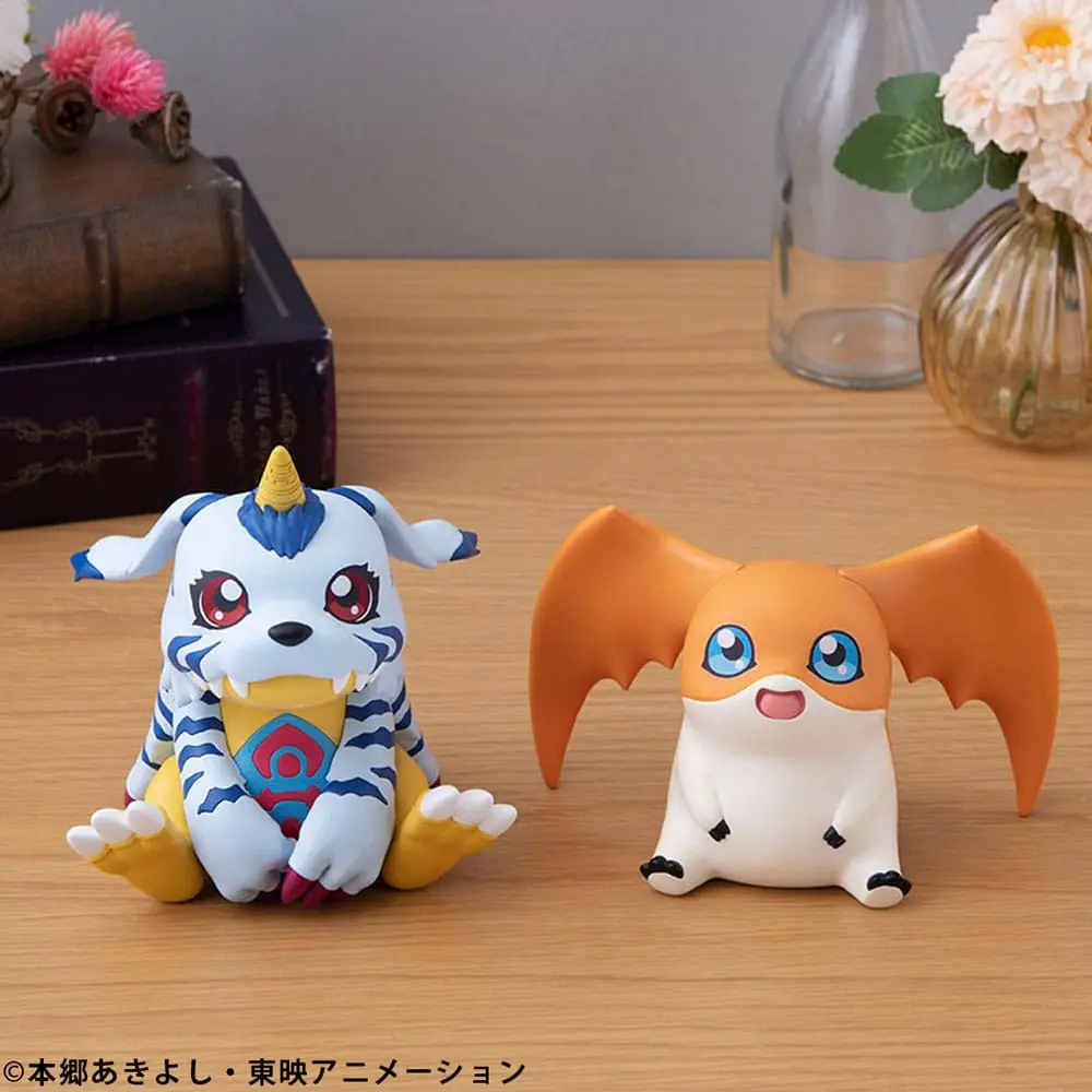 Digimon Adventure Look Up Gabumon &amp; Patamon PVC szobor figura csomag 11 cm termékfotó