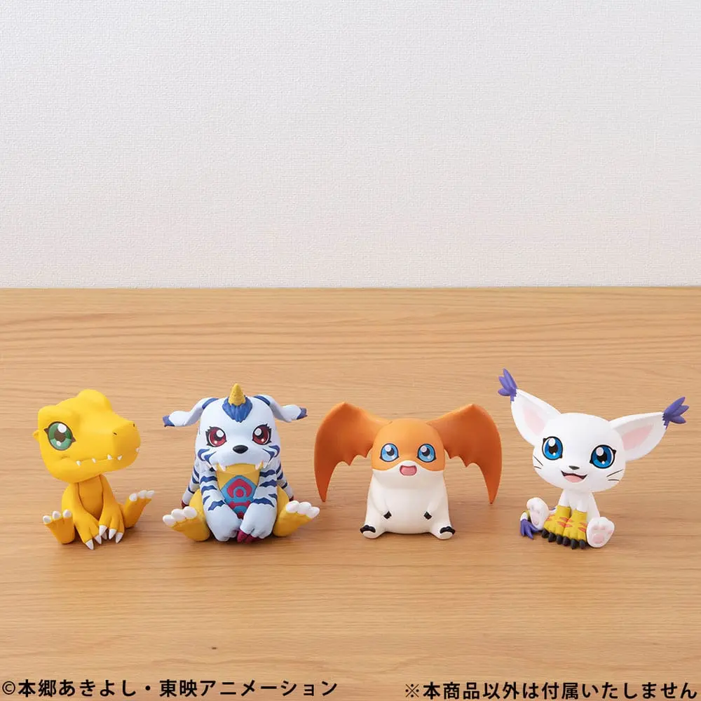 Digimon Adventure Look Up Gabumon &amp; Patamon PVC szobor figura csomag 11 cm termékfotó