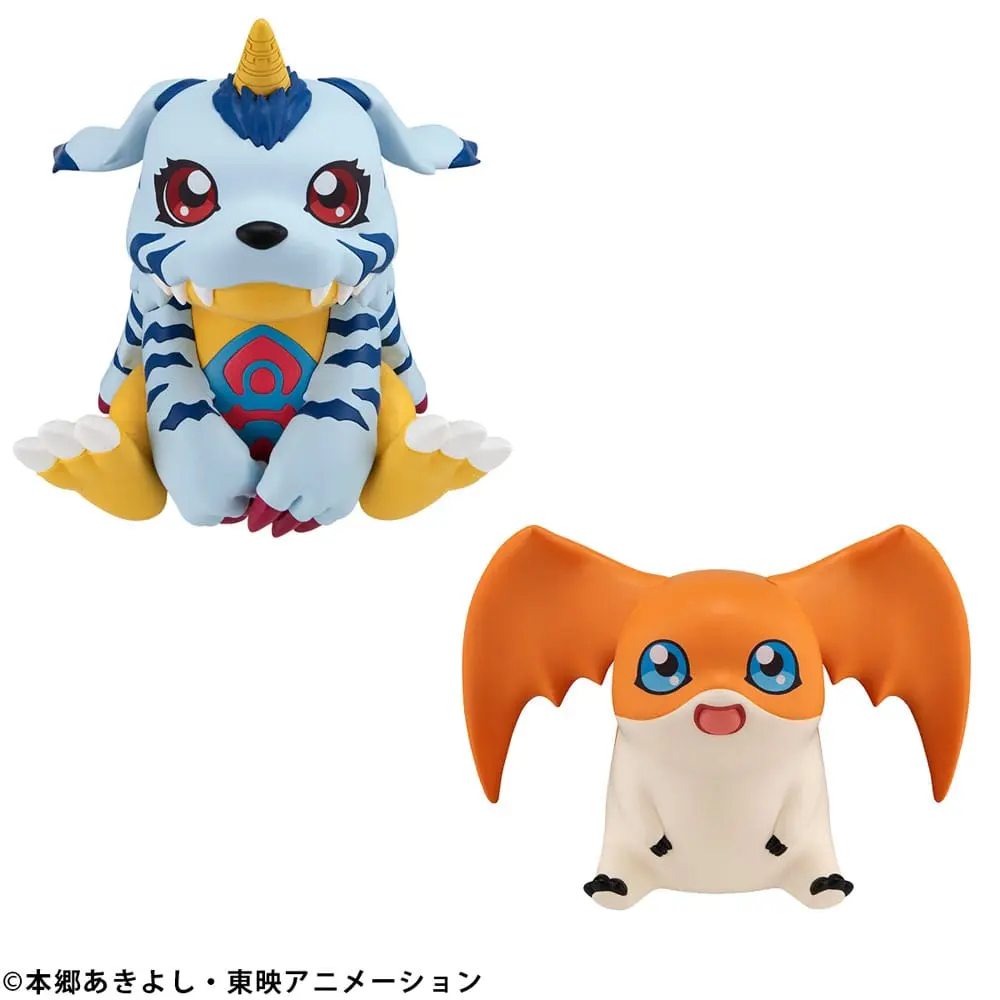 Digimon Adventure Look Up Gabumon &amp; Patamon PVC szobor figura csomag 11 cm termékfotó