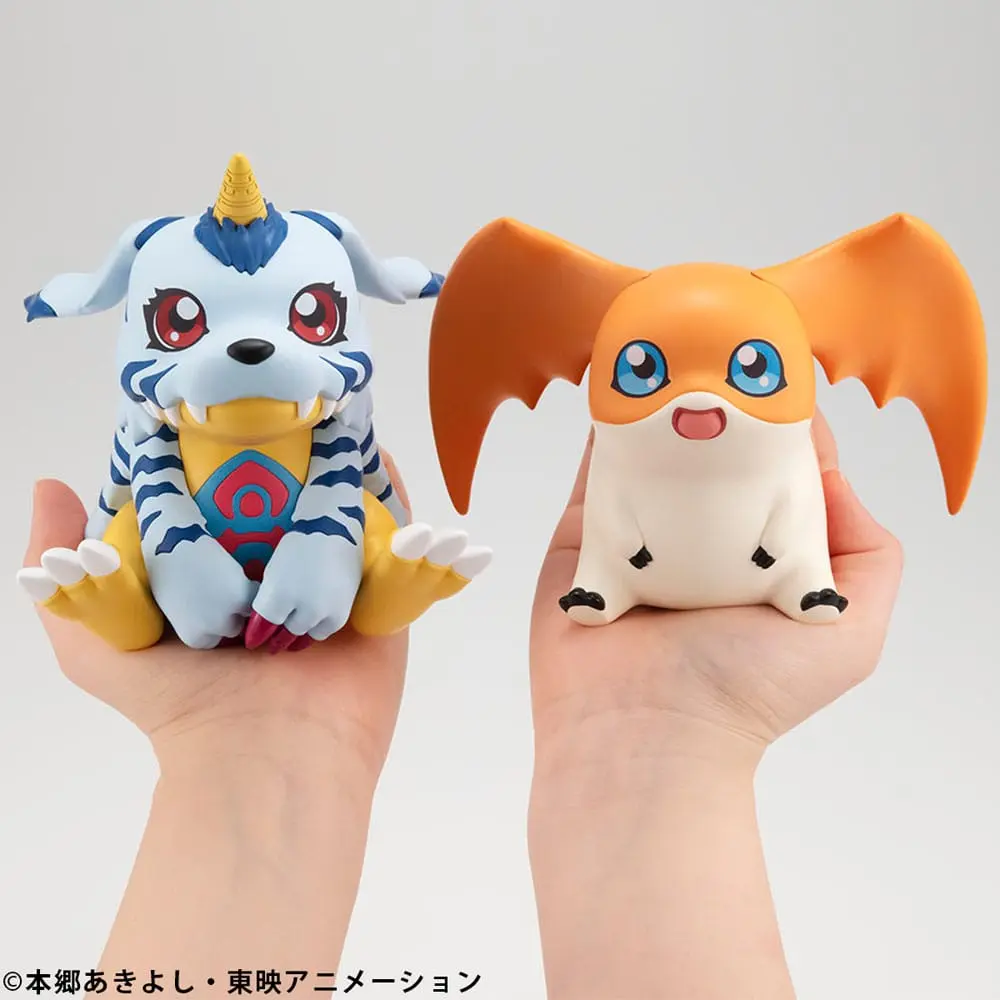Digimon Adventure Look Up Gabumon &amp; Patamon PVC szobor figura csomag 11 cm termékfotó