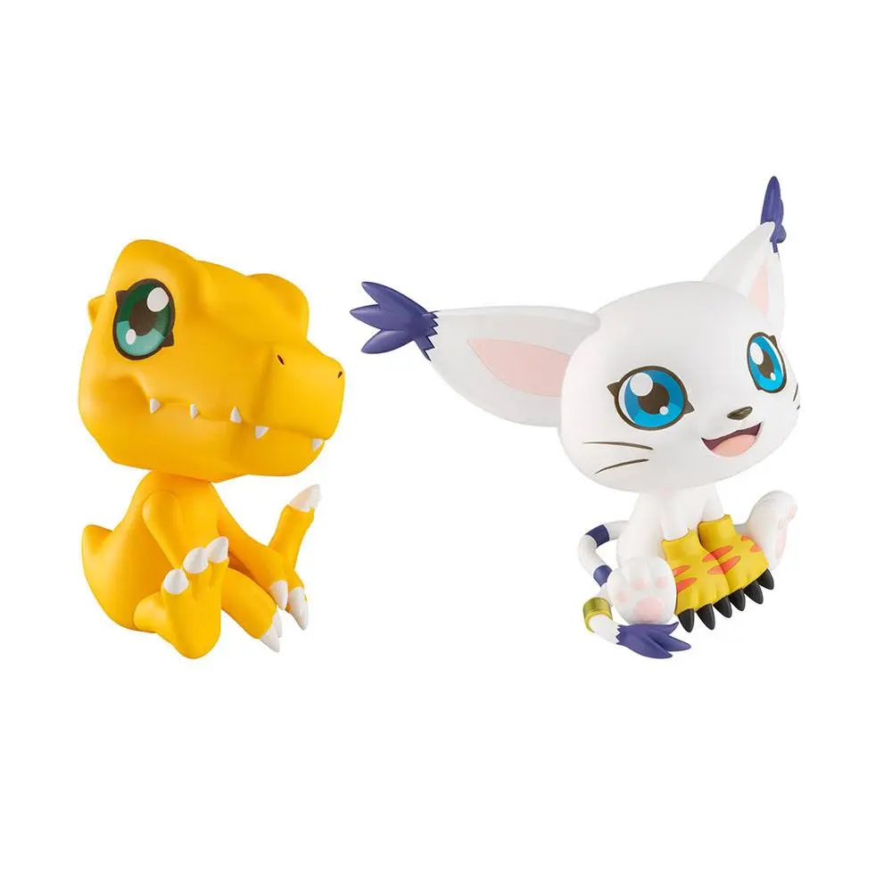 Digimon Adventure Look Up Tailmon &amp; Agumon Limited Ver. PVC szobor figurák 11 cm termékfotó