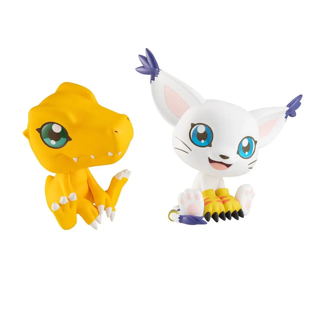 Digimon Adventure Look Up Tailmon &amp; Agumon Limited Ver. PVC szobor figurák 11 cm termékfotó