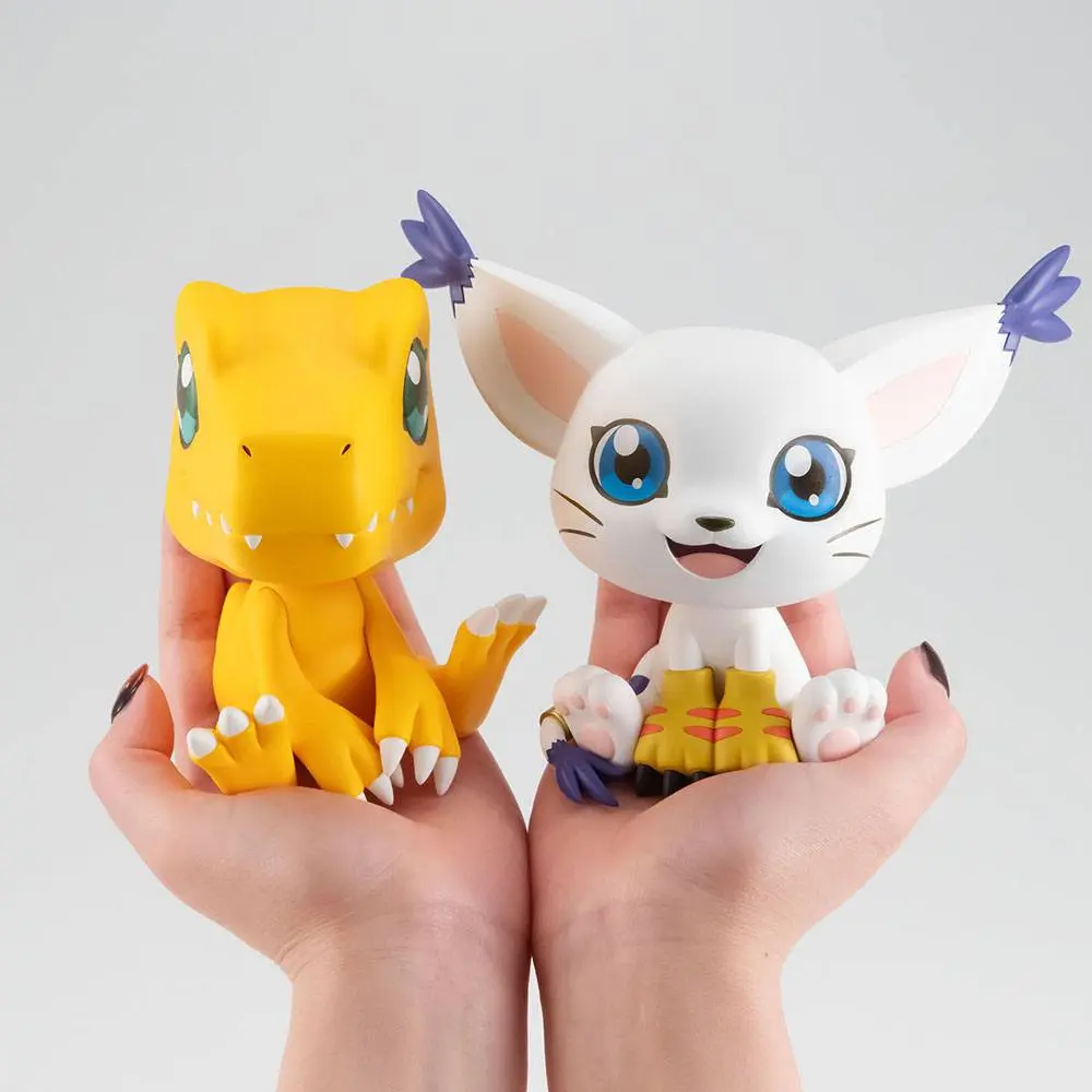 Digimon Adventure Look Up Tailmon &amp; Agumon Limited Ver. PVC szobor figurák 11 cm termékfotó