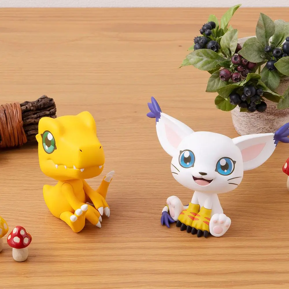 Digimon Adventure Look Up Tailmon &amp; Agumon Limited Ver. PVC szobor figurák 11 cm termékfotó
