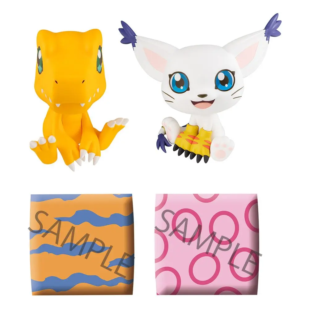 Digimon Adventure Look Up Tailmon &amp; Agumon Limited Ver. PVC szobor figurák 11 cm termékfotó