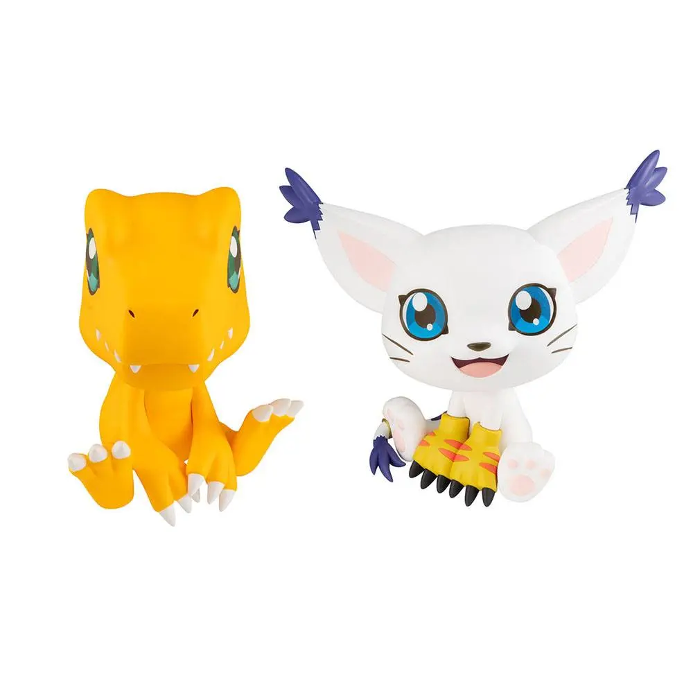 Digimon Adventure Look Up Tailmon &amp; Agumon Limited Ver. PVC szobor figurák 11 cm termékfotó