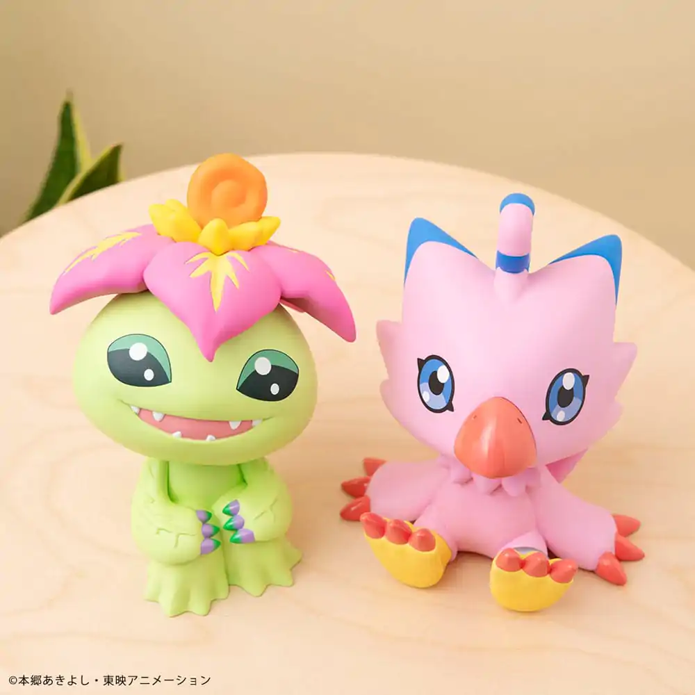 Digimon Adventure Look Up Tentomon & Palmon PVC szobor figurák 11 cm (with gift) termékfotó