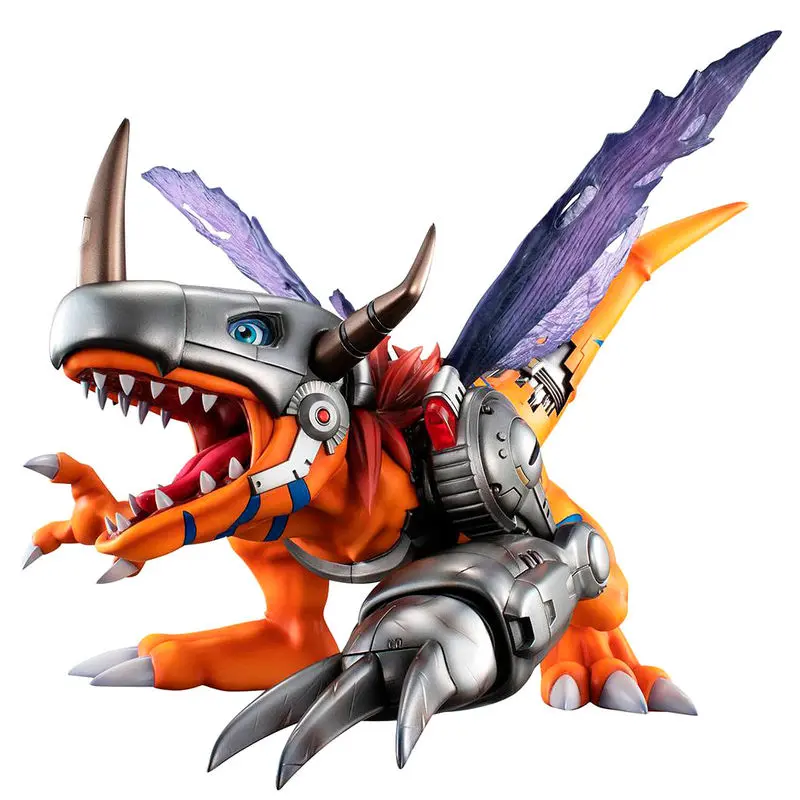 Digimon Adventure Metal Greymon figura 22cm termékfotó