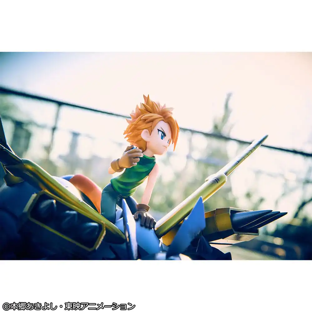 Digimon Adventure Precious G.E.M. Series Metal Garurumon & Ishida Yamato PVC szobor figura 30 cm termékfotó