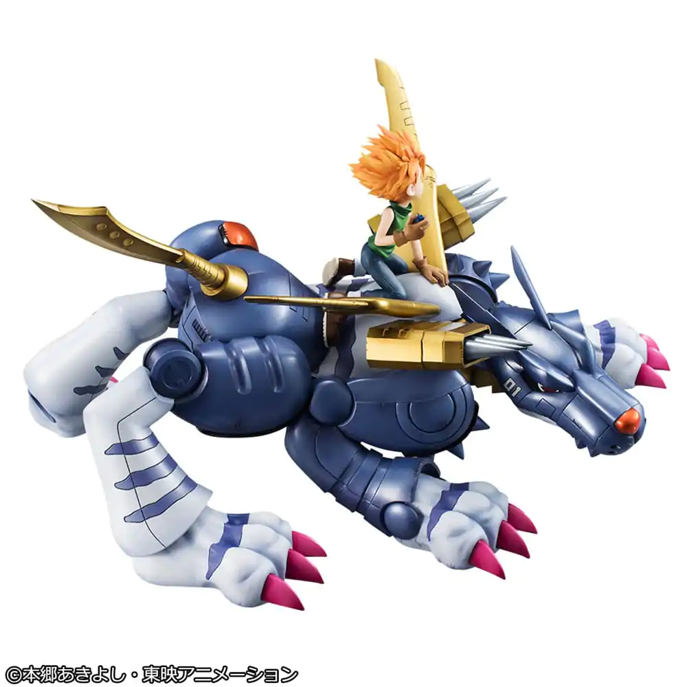 Digimon Adventure Precious G.E.M. Series Metal Garurumon & Ishida Yamato PVC szobor figura 30 cm termékfotó