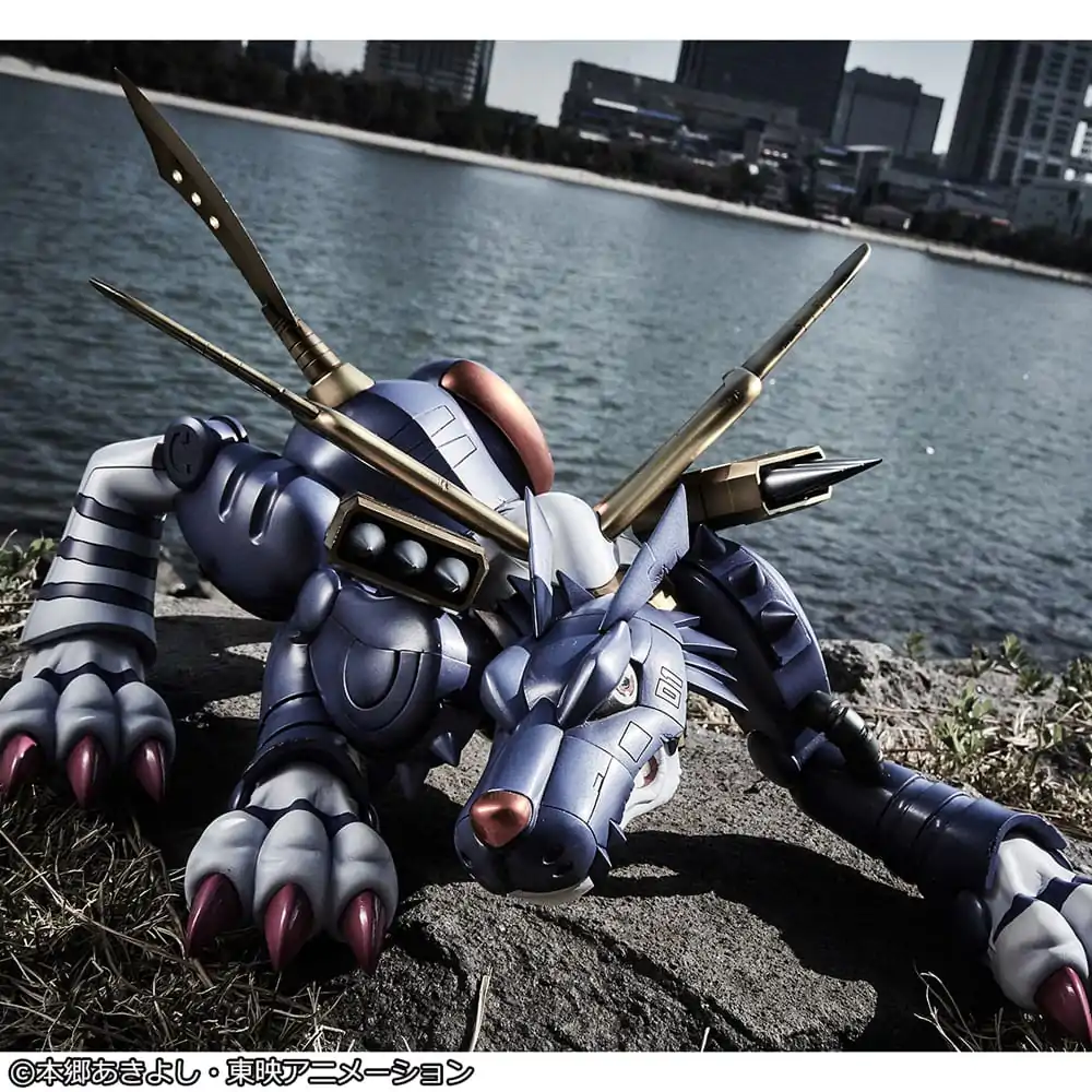 Digimon Adventure Precious G.E.M. Series Metal Garurumon & Ishida Yamato PVC szobor figura 30 cm termékfotó