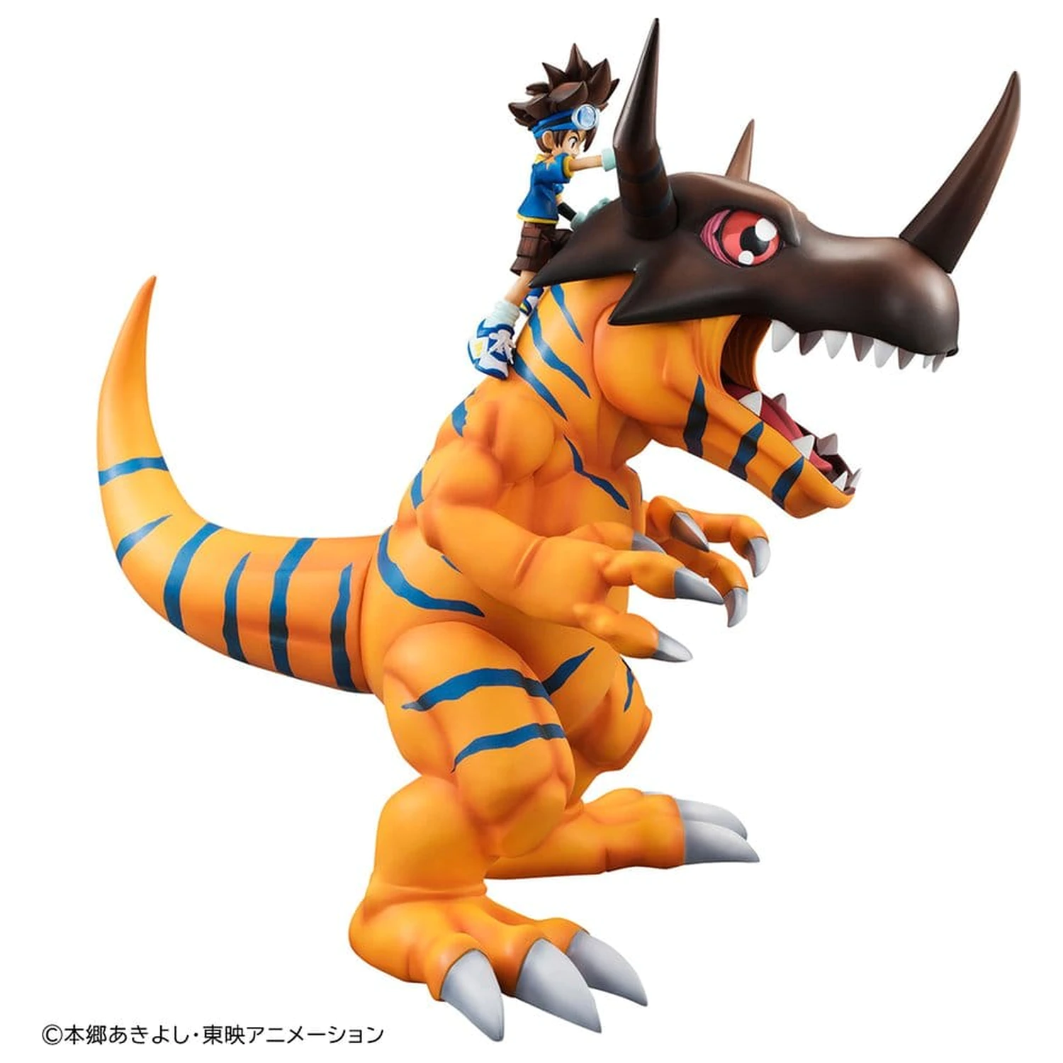 Digimon Adventure Precious G.E.M. Series PVC figura Greymon & Taichi Yagami 25 cm (Repeat) termékfotó