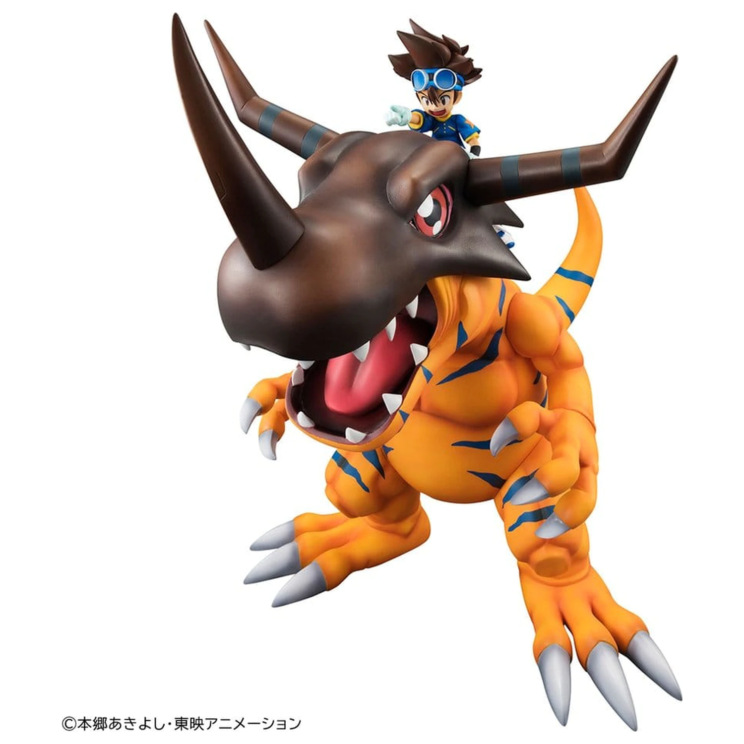 Digimon Adventure Precious G.E.M. Series PVC figura Greymon & Taichi Yagami 25 cm (Repeat) termékfotó