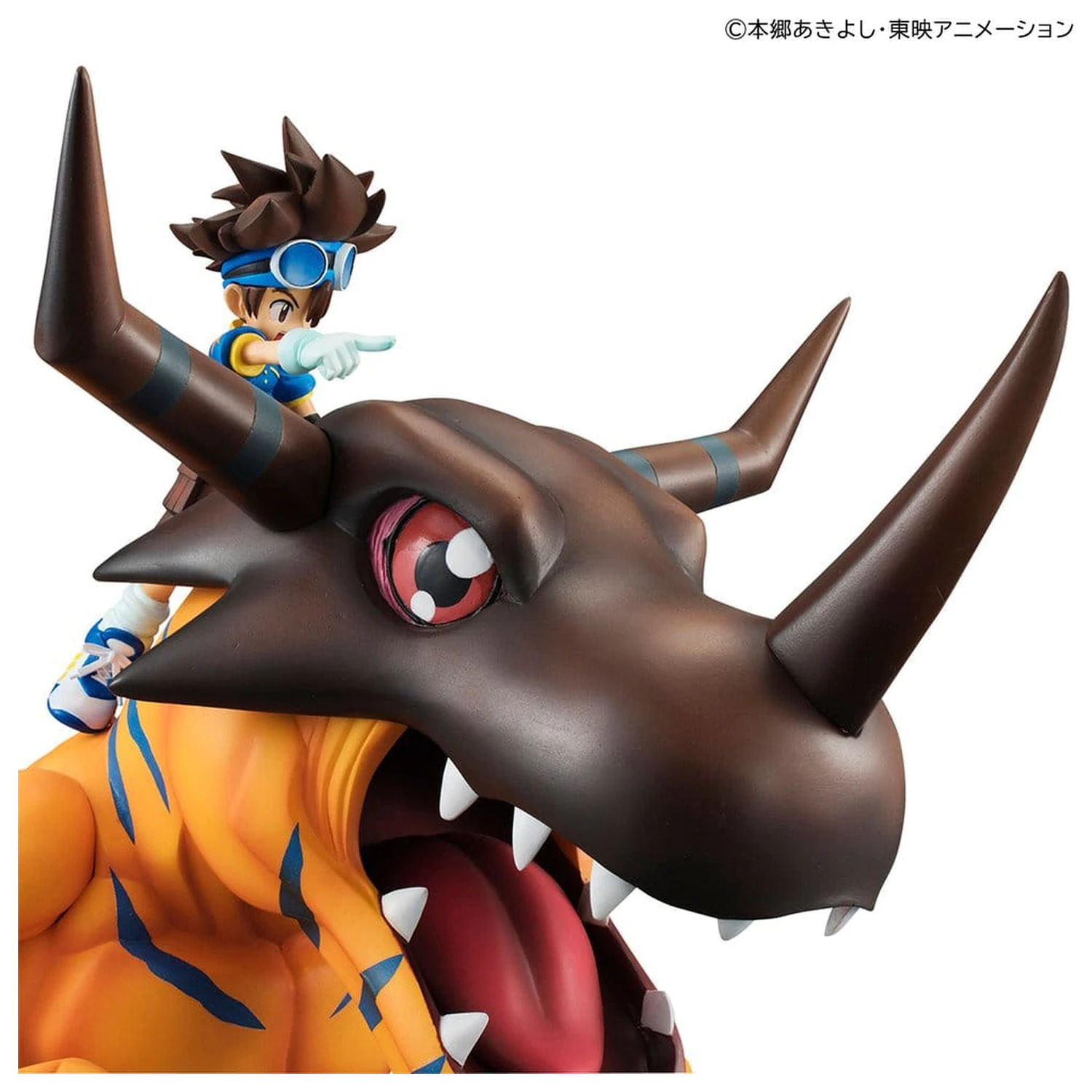 Digimon Adventure Precious G.E.M. Series PVC figura Greymon & Taichi Yagami 25 cm (Repeat) termékfotó