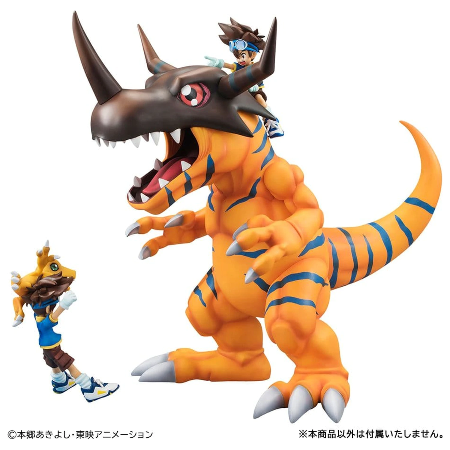 Digimon Adventure Precious G.E.M. Series PVC figura Greymon & Taichi Yagami 25 cm (Repeat) termékfotó