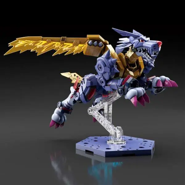 Digimon Metal Garurumon modell készlet figura 14cm termékfotó