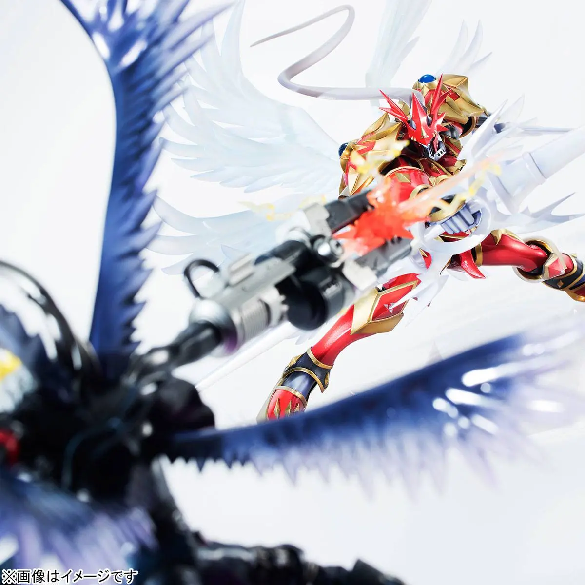 Digimon Tamers G.E.M. Series Dukemon Crimson Mode PVC szobor figura 18 cm termékfotó
