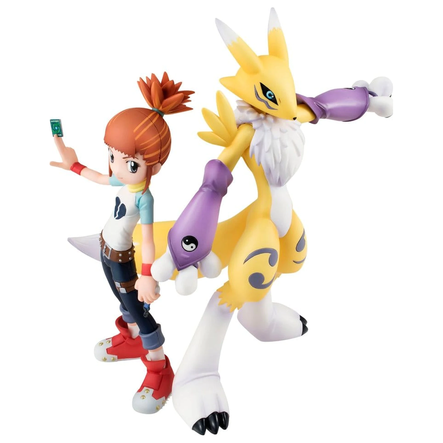Digimon Tamers G.E.M. Series PVC figura Renamon & Ruki Makino 13 cm (Repeat) termékfotó
