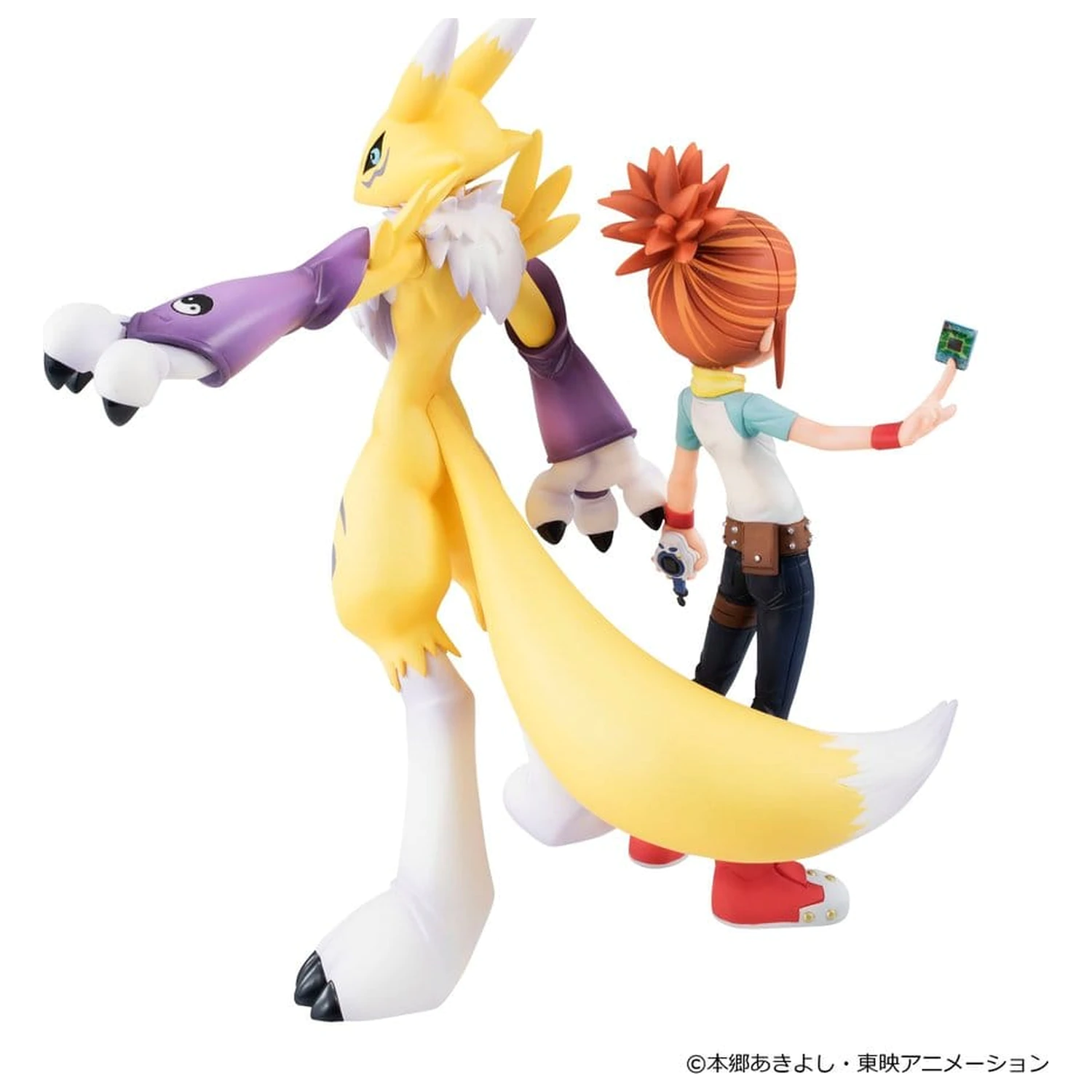 Digimon Tamers G.E.M. Series PVC figura Renamon & Ruki Makino 13 cm (Repeat) termékfotó