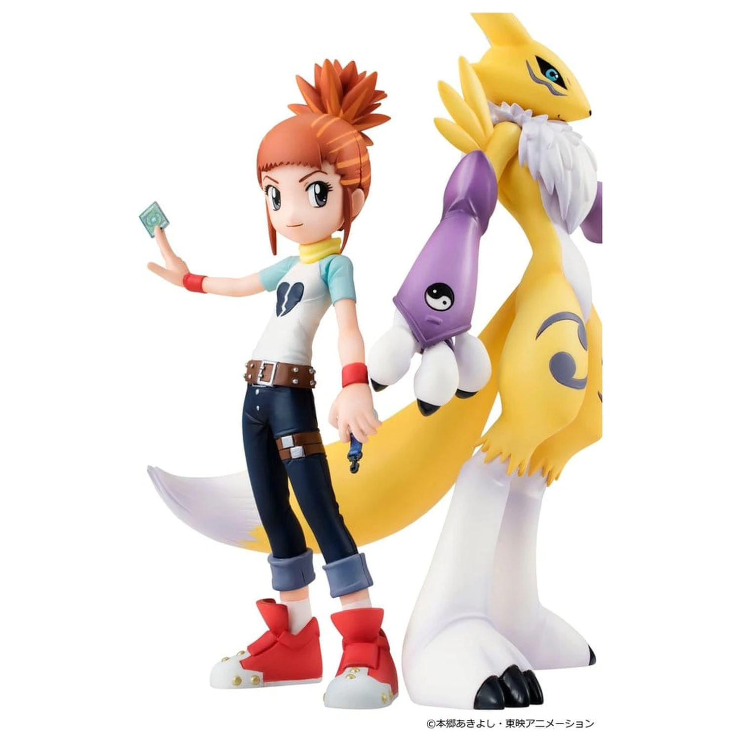 Digimon Tamers G.E.M. Series PVC figura Renamon & Ruki Makino 13 cm (Repeat) termékfotó