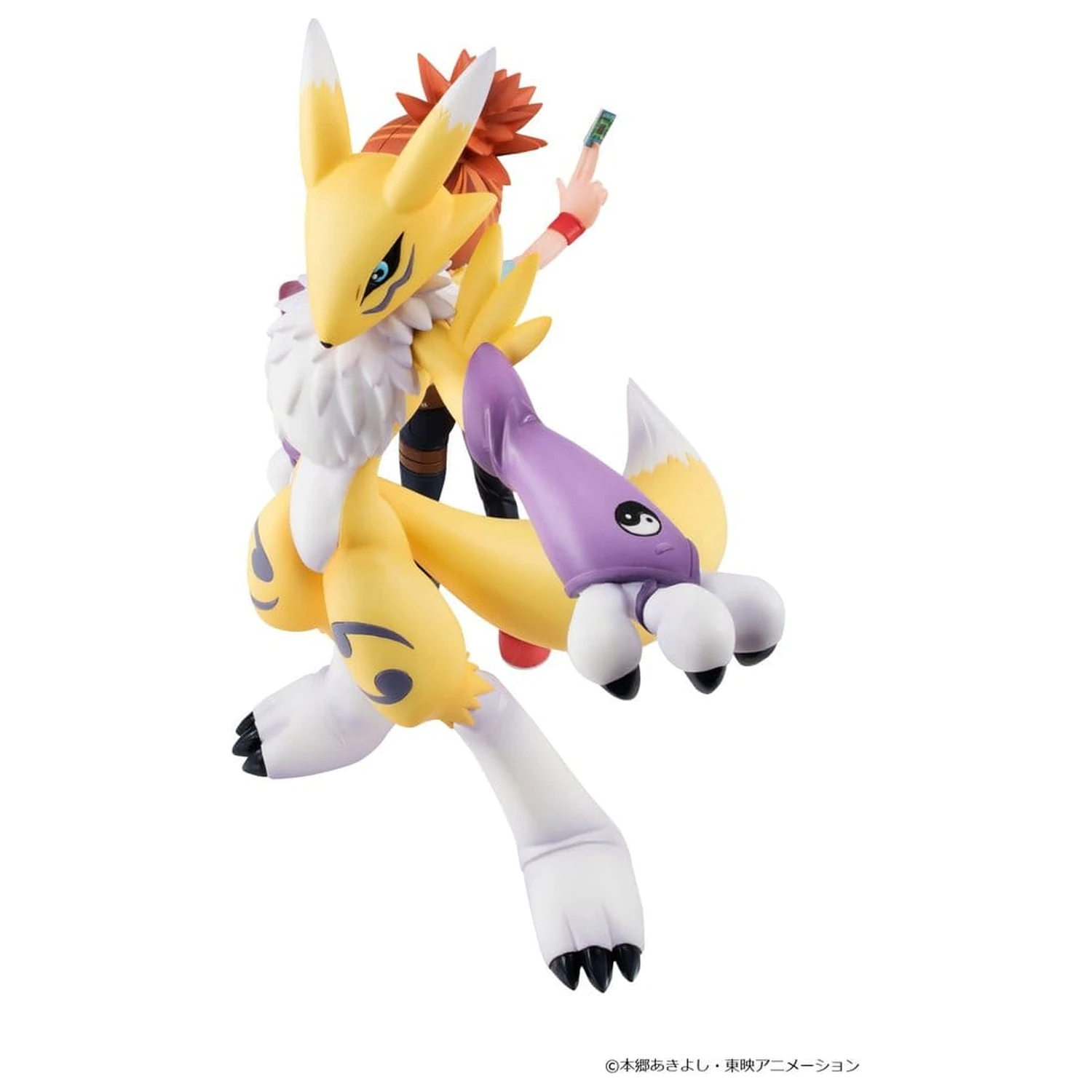 Digimon Tamers G.E.M. Series PVC figura Renamon & Ruki Makino 13 cm (Repeat) termékfotó