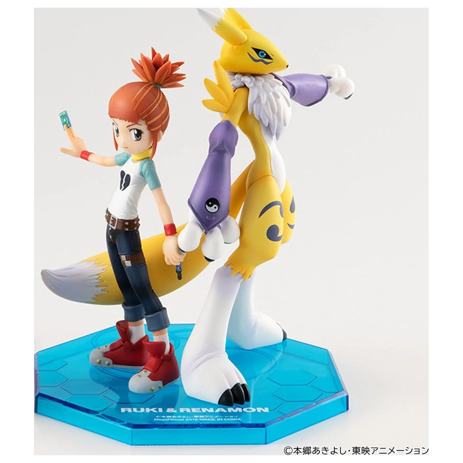 Digimon Tamers G.E.M. Series PVC figura Renamon & Ruki Makino 13 cm (Repeat) termékfotó