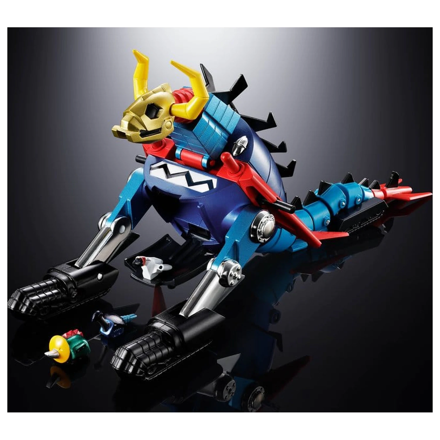 Dino Mech Gaiking Chogokin akciófigura Daikumaryu & Gaiking 20 cm termékfotó