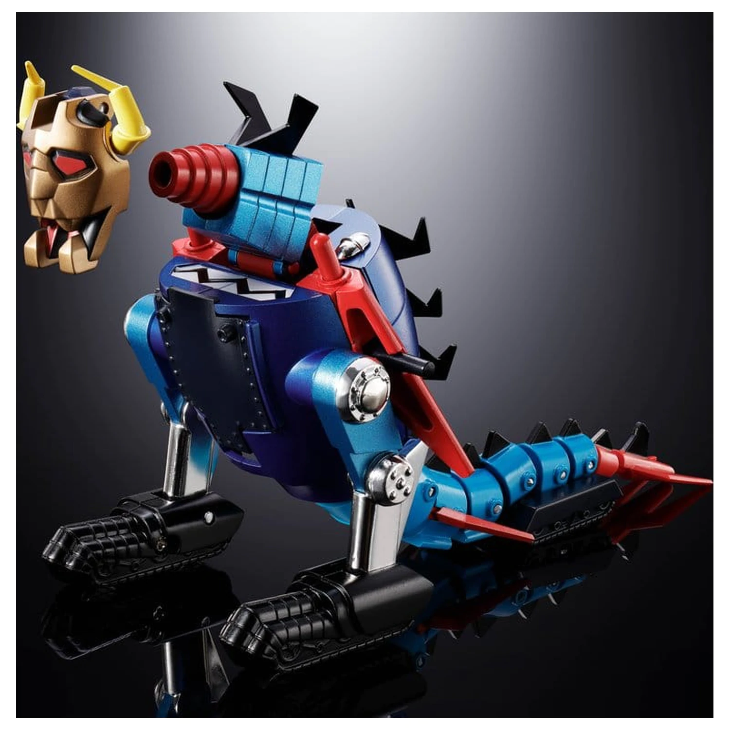 Dino Mech Gaiking Chogokin akciófigura Daikumaryu & Gaiking 20 cm termékfotó