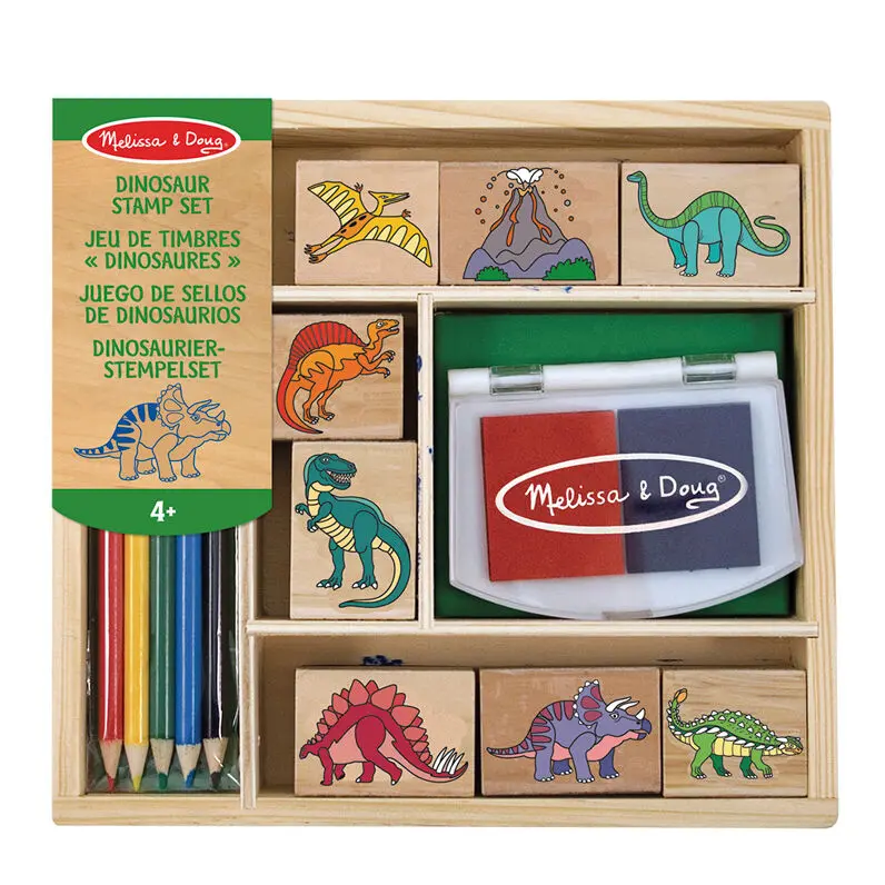 Dinós nyomda szett termékfotó