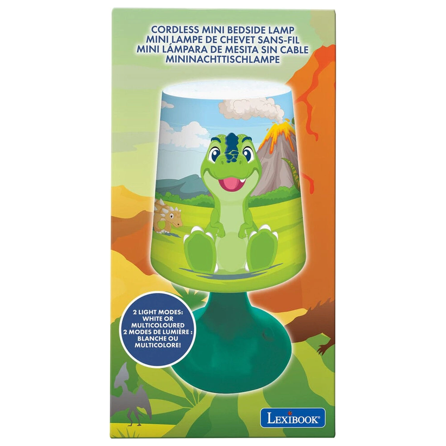Dinosaur éjszakai lámpa termékfotó