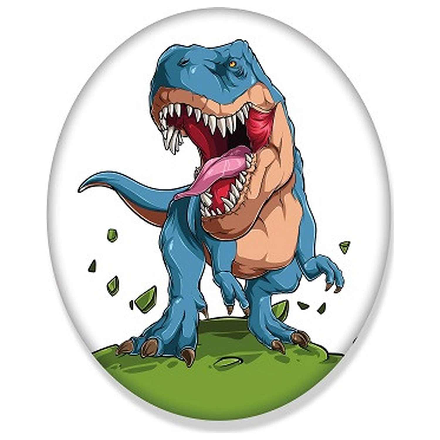 Dinoszaurusz Attack formapárna, díszpárna 35 cm termékfotó