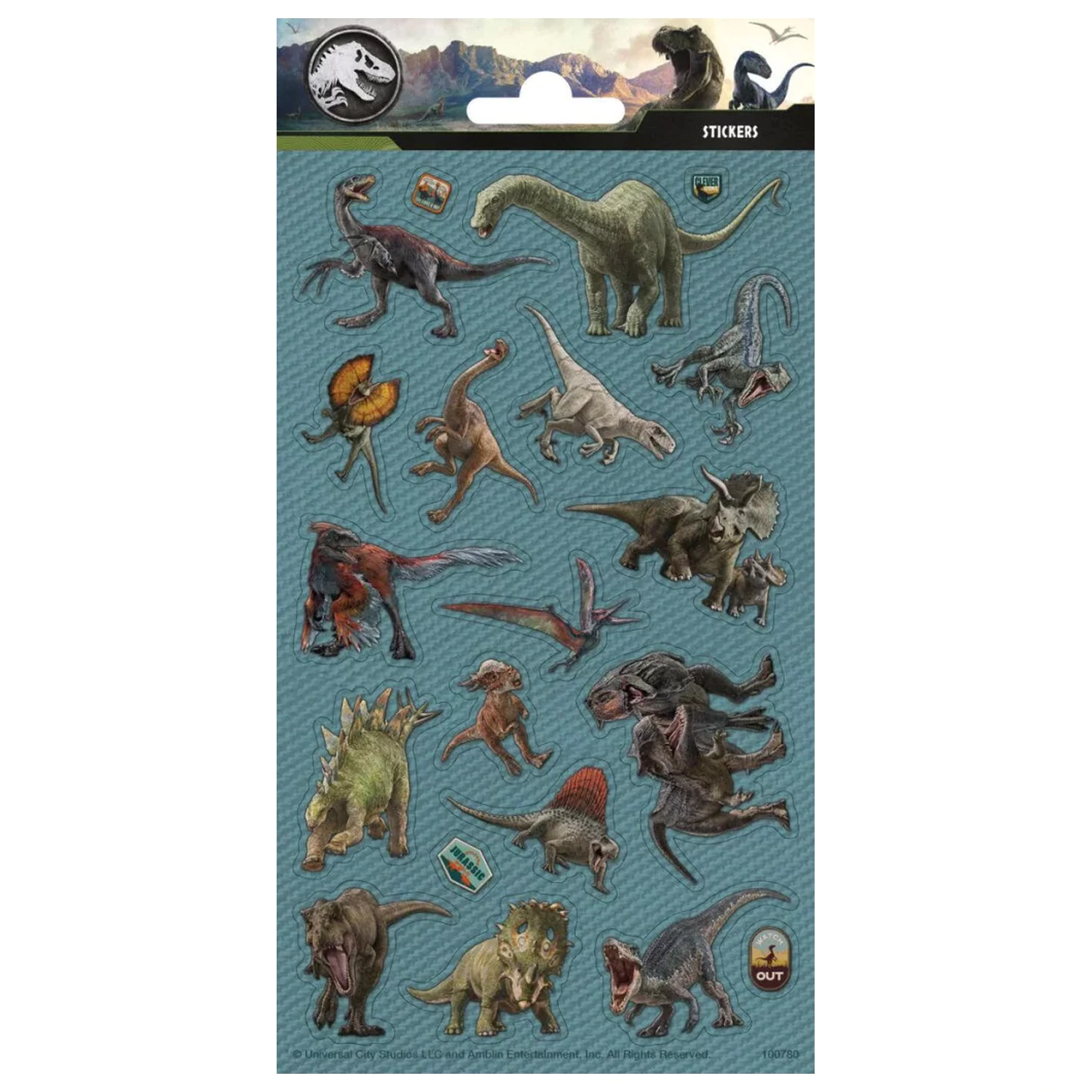 Dinoszaurusz Discovery matrica termékfotó