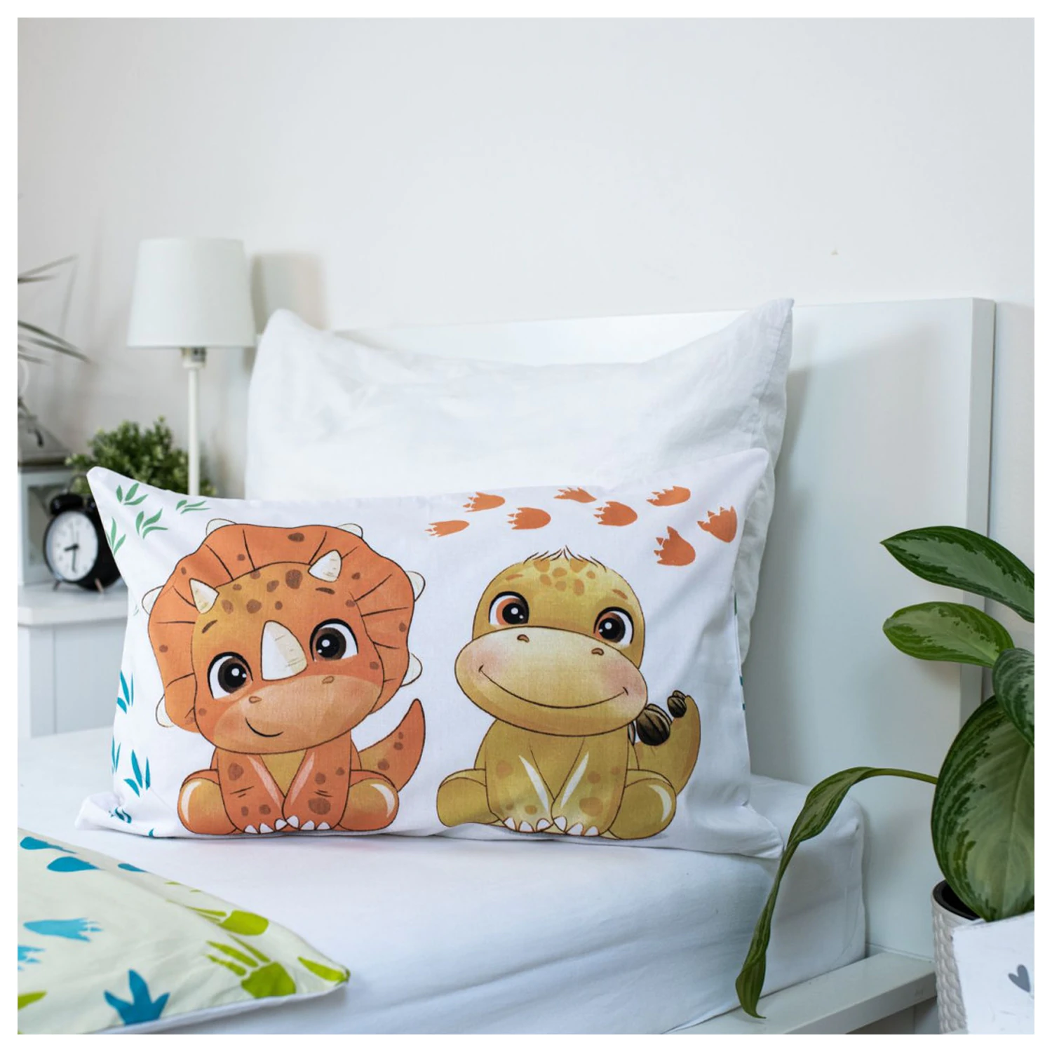 Dinoszaurusz Friends gyerek, ovis ágyneműhuzat  termékfotó