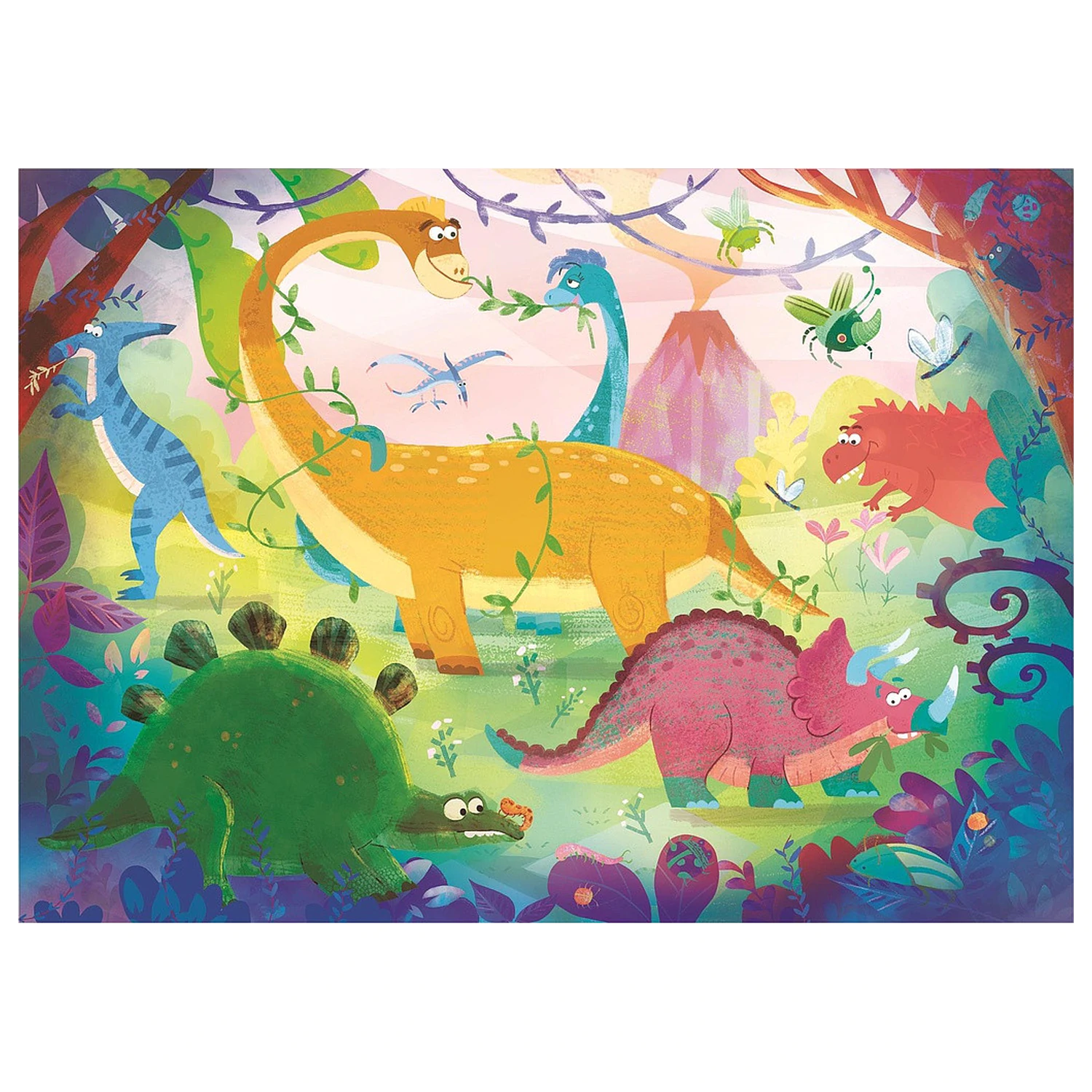 Dinoszaurusz Funny 2x20 db-os puzzle Clementoni termékfotó
