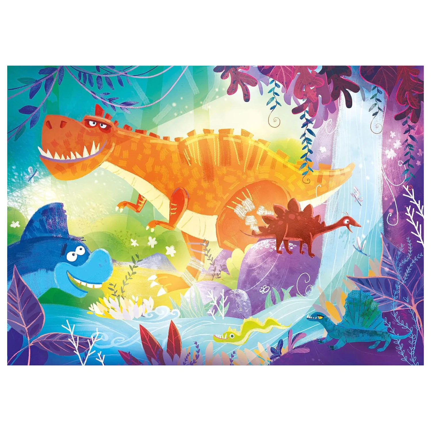 Dinoszaurusz Funny 2x20 db-os puzzle Clementoni termékfotó